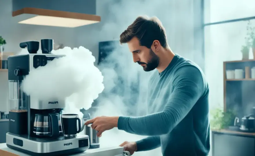 Jak odpowietrzyć ekspres do kawy Philips LatteGo i uniknąć problemów